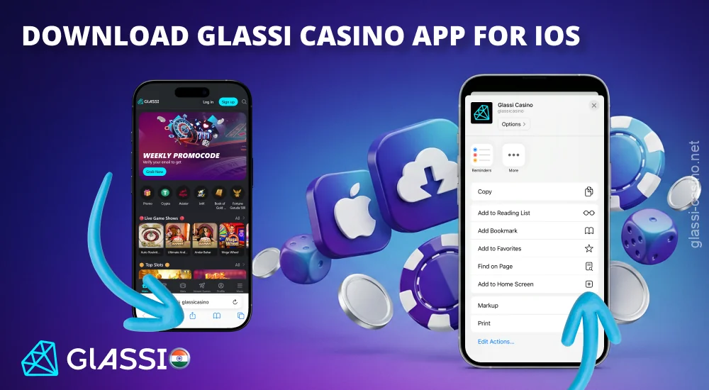 Download Glassi Casino for iOS and play casino games on your iPhone and iPad